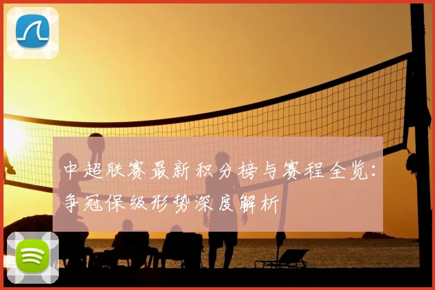 中超联赛最新积分榜与赛程全览：争冠保级形势深度解析